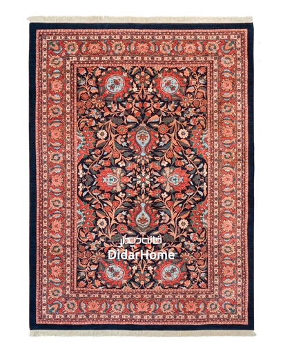 [92067408] فرش دستباف بیجار طرح افشان شش متری