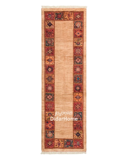 [63027258] کناره دستباف قشقایی طرح کفساده