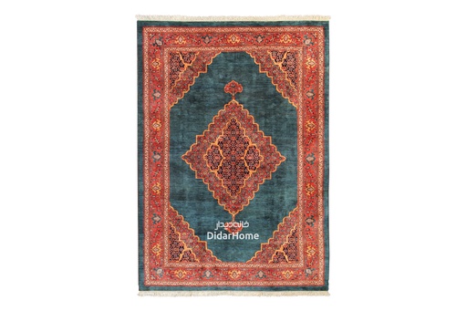 [41066594] فرش دستباف بیجار طرح ترنجی شش متری