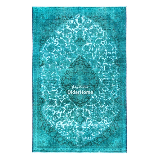 [51070563] فرش دستباف مدرن کاشان طرح ترنجی نه متری