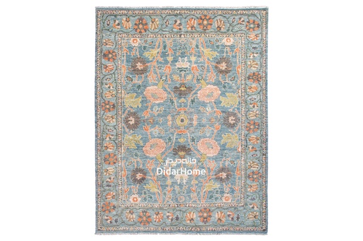 [52075429] فرش دستباف سلطان آباد طرح افشان نه متری