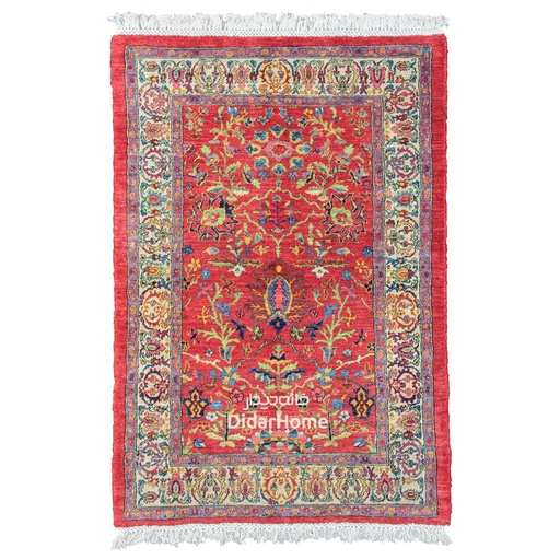 [12017027] فرش دستباف گروس طرح افشان ذرع و نیم