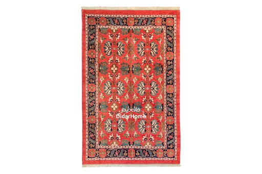 [12060873] فرش دستباف بیجار طرح افشان شش متری