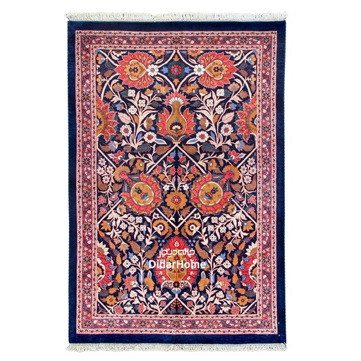 [92033526] فرش دستباف بیجار طرح افشان چهار متری