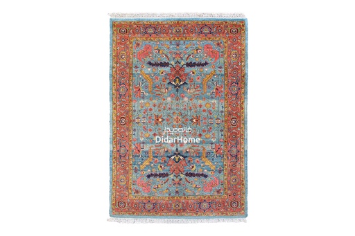 [52022064] فرش دستباف هریس طرح افشان سه متری