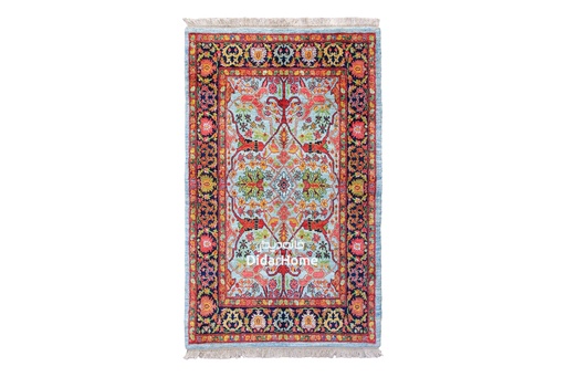 [52020107] فرش دستباف گروس طرح افشان ذرع و نیم