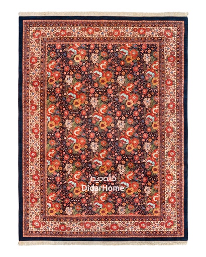 [92097553] فرش دستباف بیجار طرح افشان نه متری