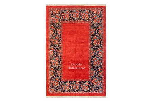 [13094166] فرش دستباف بیجار طرح کفساده نه متری