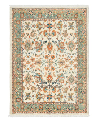 [62031838] فرش دستباف سلطان آباد طرح افشان سه متری (زیگلر محل)