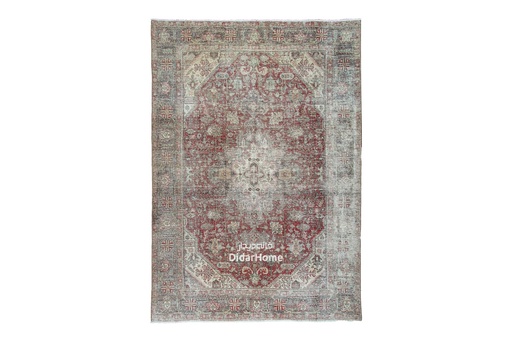 [11055392] فرش دستباف مدرن تبریز طرح ترنجی شش متری