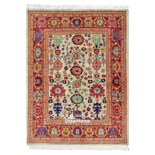 [62030312] فرش دستباف بیجار گروس طرح افشان سه متری