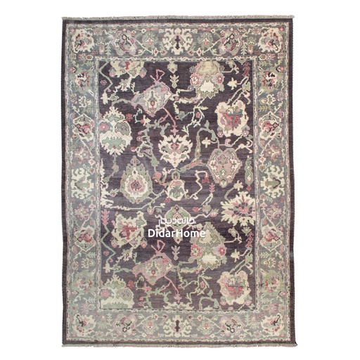 [72100828] فرش دستباف سلطان آباد طرح افشان دوازده متری