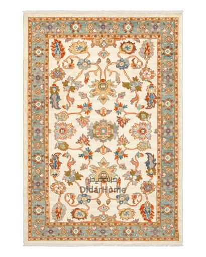 [62041844] فرش دستباف سلطان آباد طرح افشان ۴/۳۸ متری (زیگلر محل)