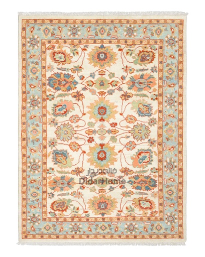 [62031840] فرش دستباف سلطان آباد طرح افشان چهار متری (زیگلر محل)