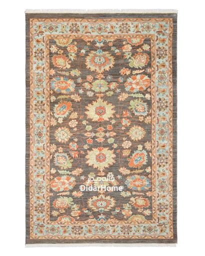 [72041843] فرش دستباف سلطان آباد طرح افشان چهار متری (زیگلر محل)