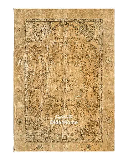[61050630] فرش دستباف وینتج طرح ترنجی ۵/۳۹ متری