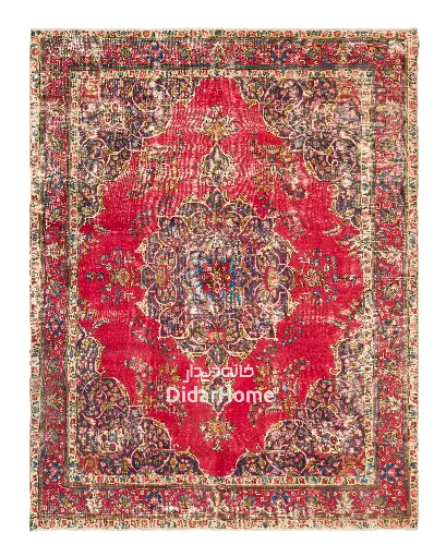 [11112235] فرش دستباف مدرن تبریز طرح ترنجی ۱۱/۰۶ متری