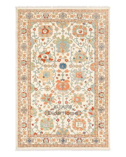 [62061862] فرش دستباف سلطان آباد طرح افشان شش متری (زیگلر محل)