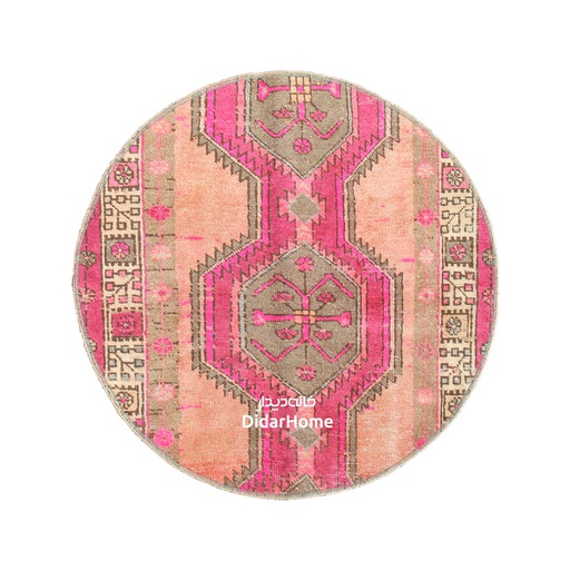 [21011860] فرش دستباف مدرن اردبیل طرح ترنجی دایره