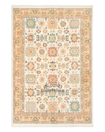 [62061856] فرش دستباف سلطان آباد طرح افشان ۶/۲۶ متری (زیگلر محل)