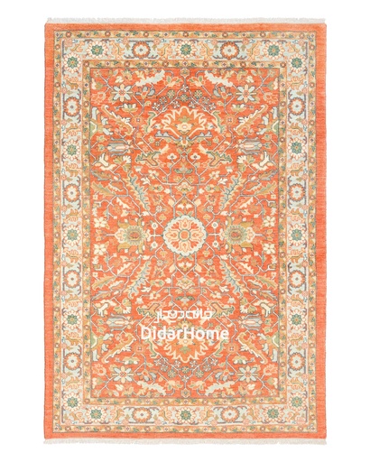 [12061855] فرش دستباف هریس طرح افشان شش متری