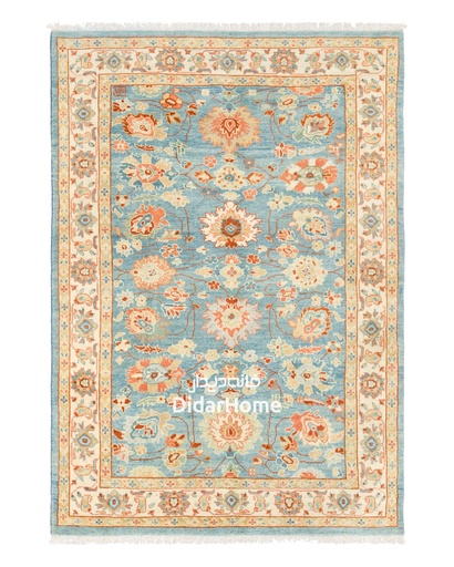 [52041863] فرش دستباف سلطان آباد طرح افشان چهار متری (زیگلر محل)