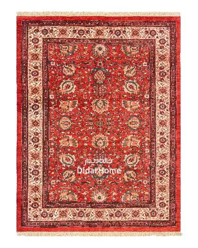 [12067666] فرش دستباف بیجار طرح افشان ۶/۲۱ متری