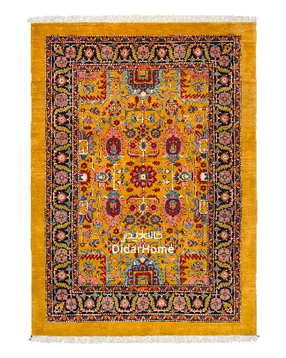 [32087240] فرش دستباف هریس طرح افشان ۸ متری