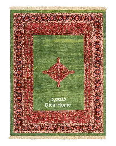 [41047682] فرش دستباف قشقایی طرح ترنجی ۴/۴۳ متری