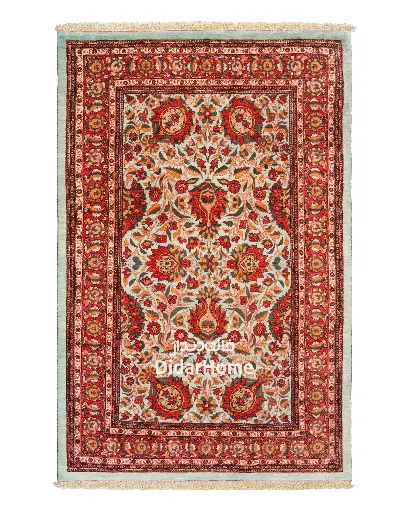 [52067690] فرش دستباف بیجار طرح افشان ۷/۰۹ متری