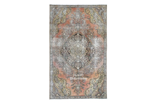 [11034277] فرش دستباف مدرن تبریز طرح ترنجی چهار متری