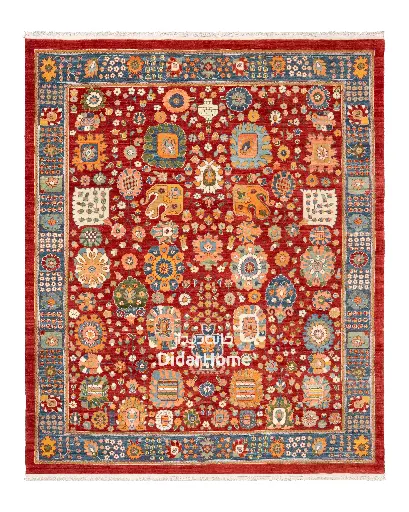 [12078004] فرش دستباف کرمان طرح افشان ۷/۹۹ متری