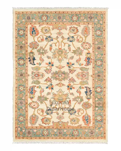 [62041879] فرش دستباف سلطان آباد طرح افشان ۴/۲۸ متری (زیگلر محل)