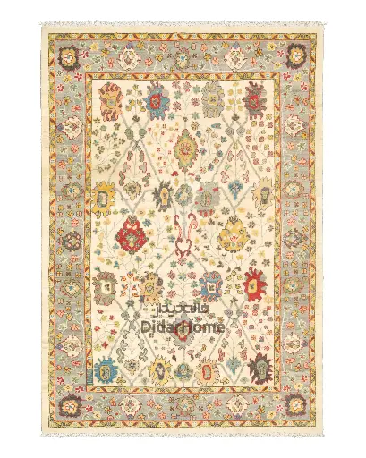 [62041880] فرش دستباف سلطان آباد طرح افشان ۴/۴۰ متری (زیگلر محل)