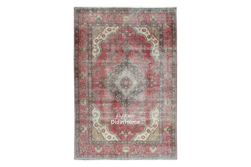 [11055394] فرش دستباف مدرن تبریز طرح ترنجی شش متری