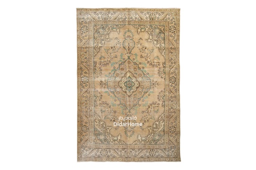 [61053306] فرش دستباف مدرن تبریز طرح ترنجی شش متری