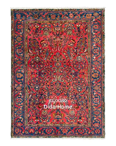 [12034738] فرش دستباف آنتیک لیلیان طرح افشان ۳/۱۰ متری
