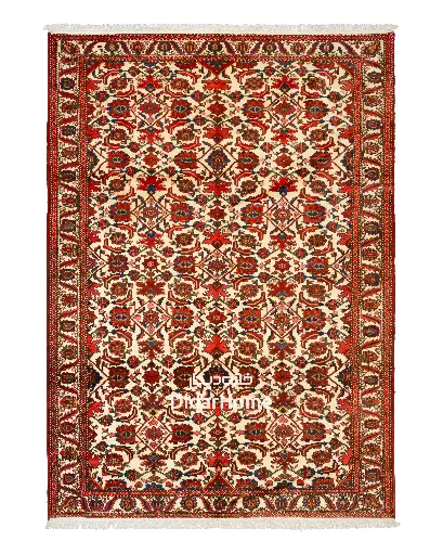 [62074739] آنتیک بن بی بی سکینه سراسر ماهی کرم ح کرم ۵۰ رج
