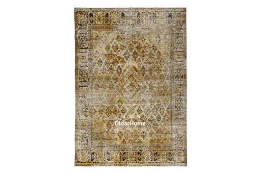 [31061665] فرش دستباف مدرن جوشقان طرح ترنجی شش متری