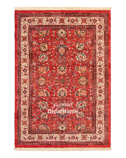 [12067709] فرش دستباف بیجار طرح افشان ۶/۶۷ متری