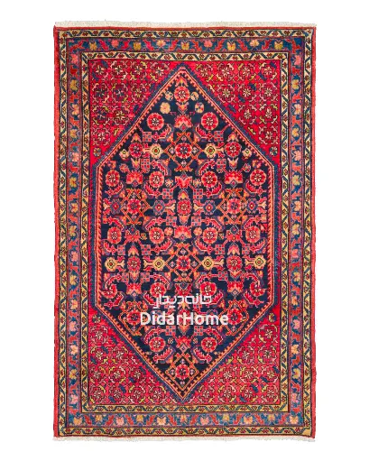 [92024720] فرش دستباف آنتیک همدان طرح افشان ۲/۸۵ متری