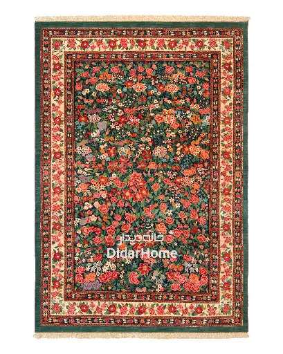 [42067715] فرش دستباف بیجار طرح هزارگل ۶/۶۲ متری