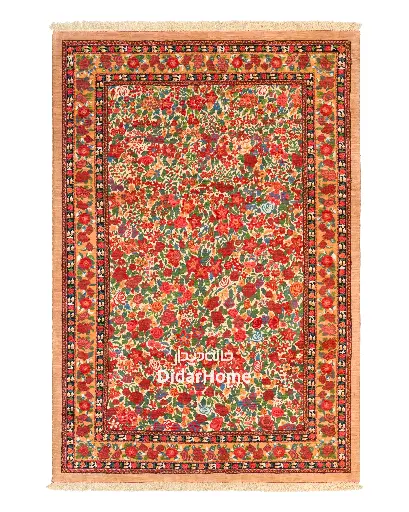 [62067779] فرش دستباف بیجار طرح هزارگل ۶/۶۱ متری