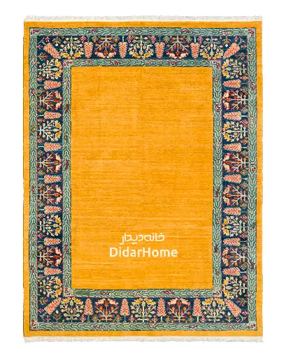 [33062521] فرش دستباف قشقایی طرح کفساده ۶/۴۴ متری