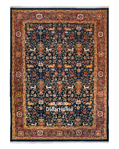 [92120482] فرش دستباف تبریز طرح افشان ۱۲/۹۸ متری