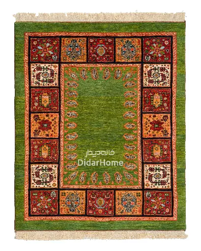 [43017807] ذرع و نیم قشقایی سبز هدیش