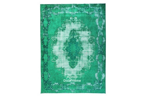 [41121701] فرش دستباف مدرن کرمان طرح ترنجی ۱۲/۱۸ متری