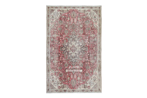 [11035405] فرش دستباف مدرن تبریز طرح ترنجی چهار متری