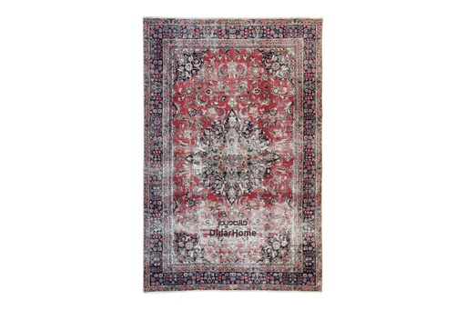 [11055779] فرش دستباف مدرن سبزوار طرح ترنجی شش متری