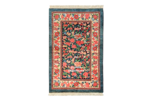 [42016719] فرش دستباف بیجار طرح هزارگل ذرع و نیم